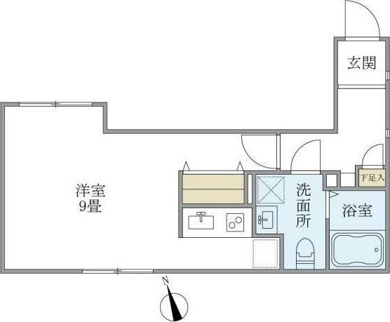 ブランシェ要町 204号室 間取り