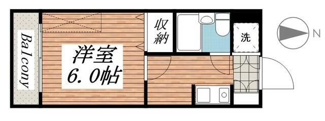 ヴォルフスガルデン護国寺 305号室 間取り