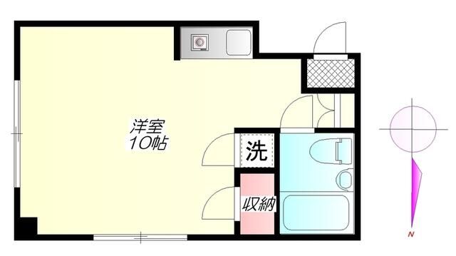 グリーンハイム高橋 201号室 間取り