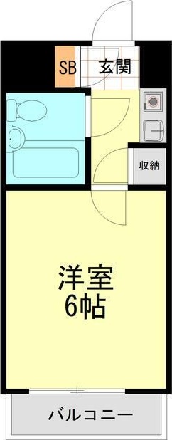 グローリア初穂椎名町 302号室 間取り