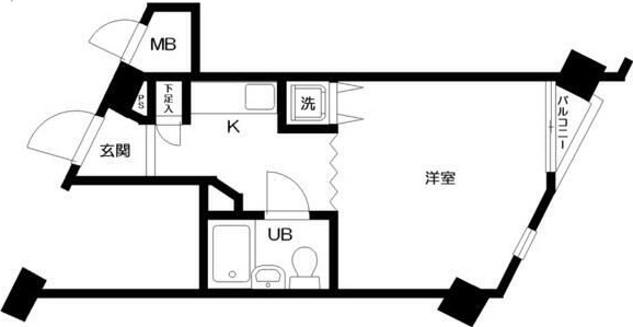 日神パレス北池袋 403号室 間取り