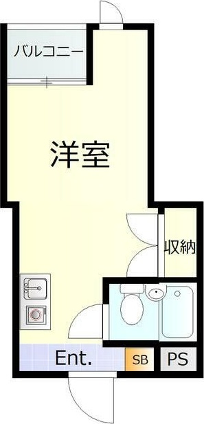 ウィンベルソロ曳舟第３ 202号室 間取り