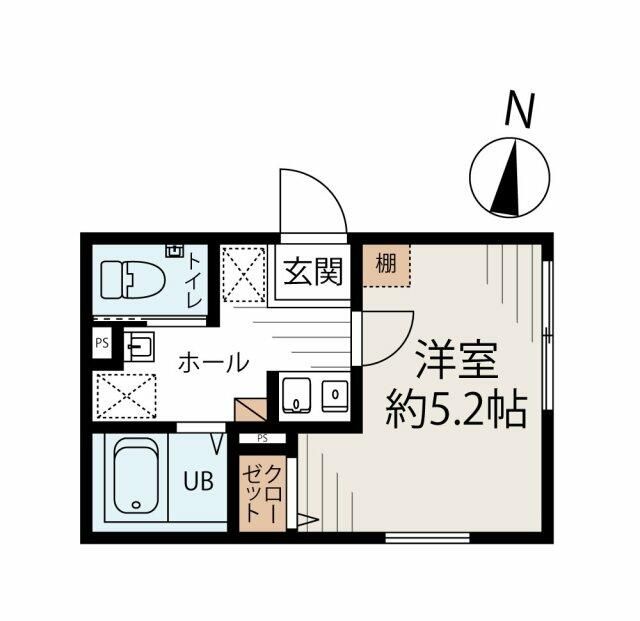 ＧａｒｄｅｎＣｏｕｒｔさくら通り 401号室 間取り