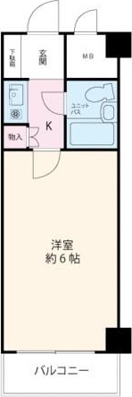 ヴェラハイツ大森 間取り図