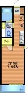 メゾン・アザレア恵比寿 間取り図