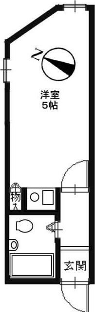 フラッグスドミトリー 間取り図