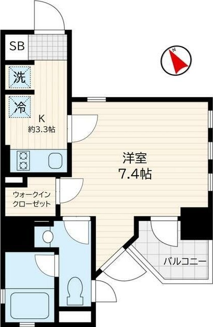パークプレミア門前仲町 間取り図