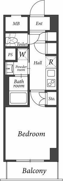 ＡＤＷ　Ｒｅｓｉｄｅｎｃｅ　西新宿 間取り