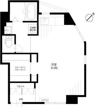 ロイヤルパーク駒沢 302号室 間取り