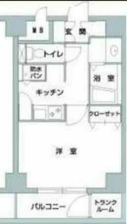 メゾン・ド・ヴィレ八丁堀 203号室 間取り