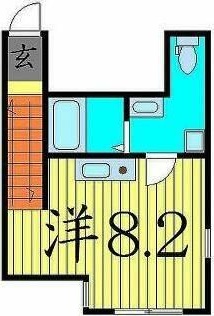 Ｂｏｎｎｅ　Ｃｈａｎｃｅ 723号室 間取り