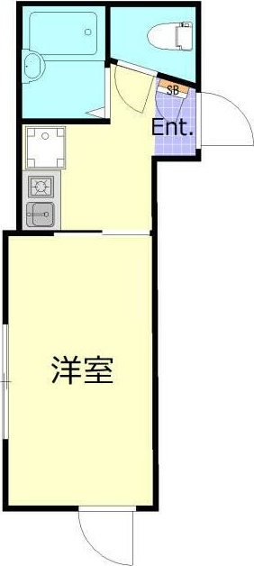 アリス南千住 201号室 間取り