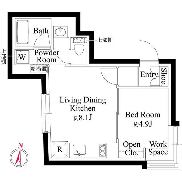 ＥＤＩＴ阿佐ケ谷 401号室 間取り