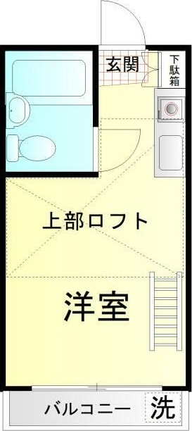 若宮シティハイツ 202号室 間取り