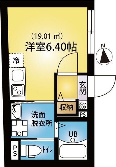 ＲＩＣＨＡ南千住 401号室 間取り