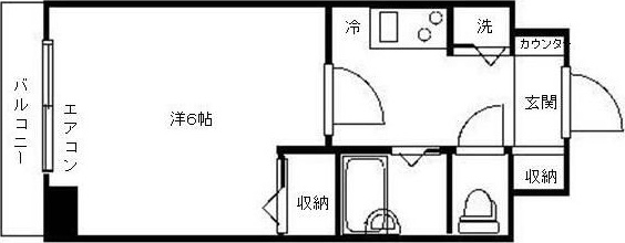 フェニックス初台弐番館 1404号室 間取り