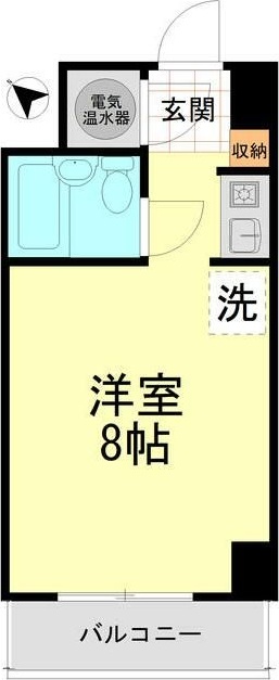 シティマンション赤坂 間取り図