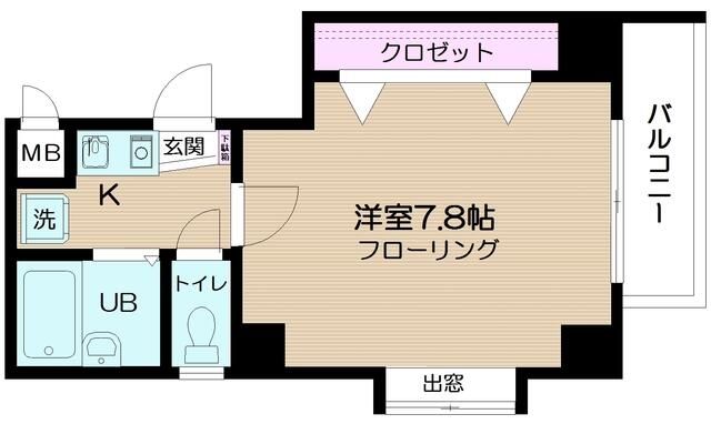 ビルトモア西新宿 間取り