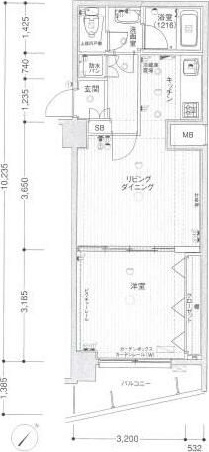 パークウェル文京千石 間取り