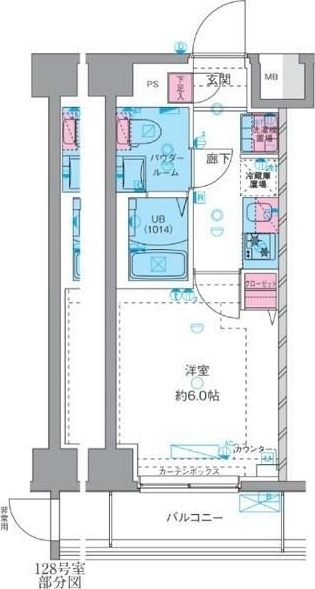 ジェノヴィアお花茶屋Ⅱスカイガーデン 間取り