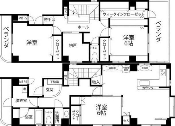 イーグルテラス 間取り