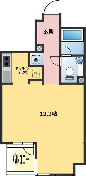 朝日ラ・パリオ四谷 間取り