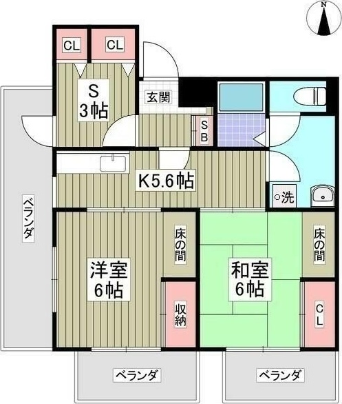 ＵＲＢＡＮ　ＴＥＲＲＡＣＥ亀有 間取り
