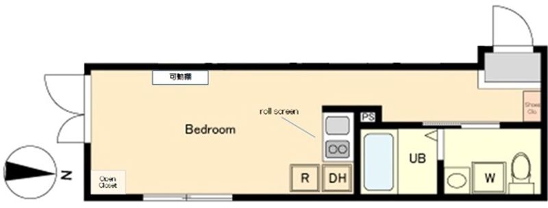HW.HILLS(御嶽山) 間取り