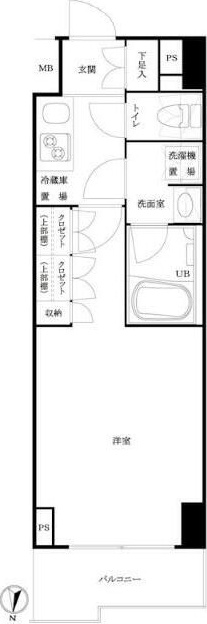ルーブル池袋弐番館 間取り