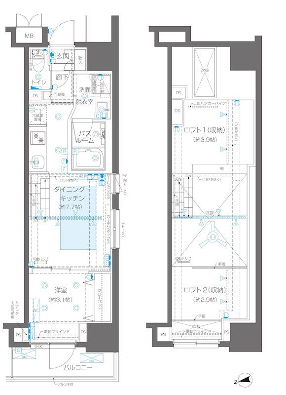 ＺＯＯＭ新宿御苑前 間取り