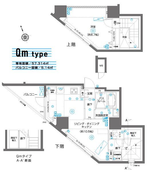 ZOOM駒込 間取り