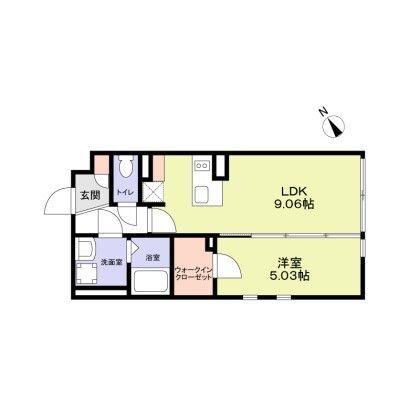 The　Residence　Ichigayadaimachi 間取り