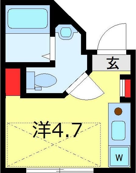 ＨＪ　ＰＬＡＣＥ　ＳＡＳＡＺＵＫＡ 間取り