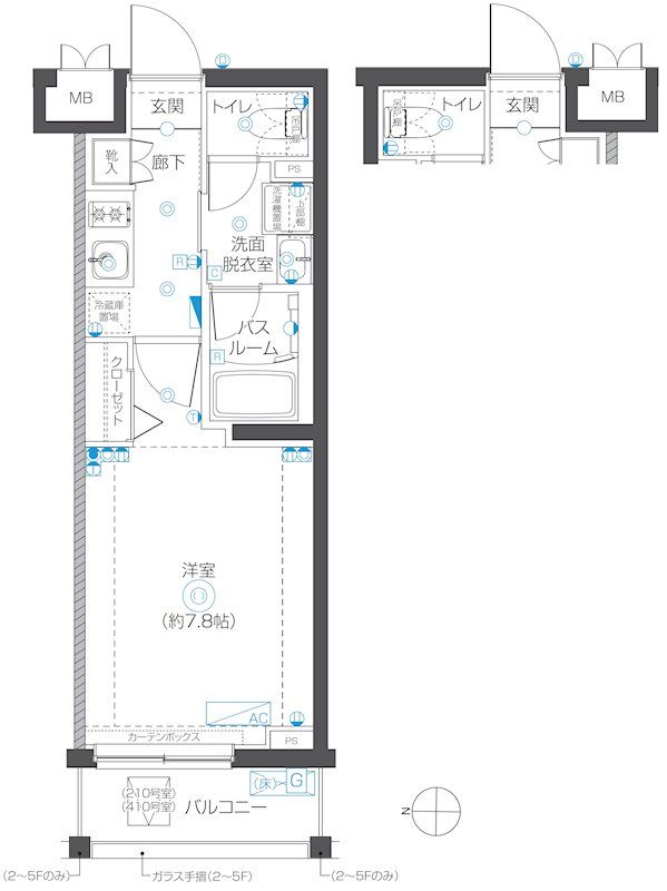 ZOOM武蔵新城 間取り