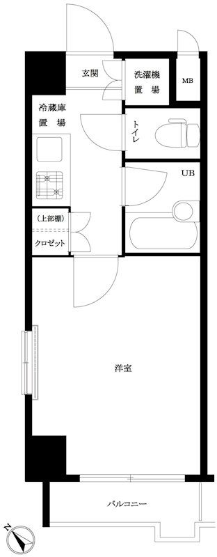 ルーブル神宮前 間取り