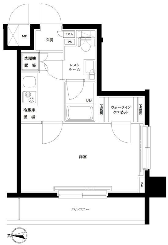 東京都杉並区上高井戸１丁目 間取り
