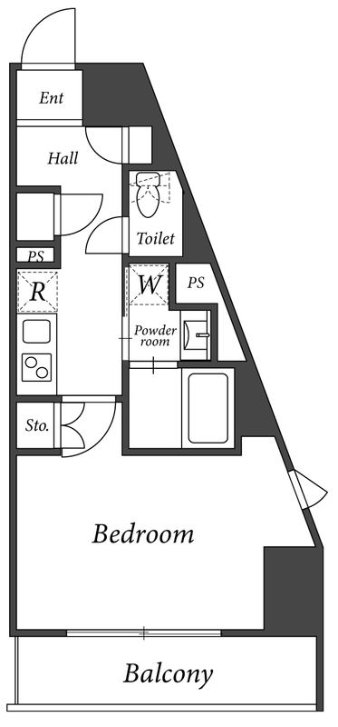 ＡＤＷ　Ｒｅｓｉｄｅｎｃｅ　西新宿 間取り