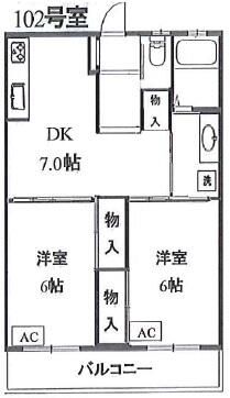 池亀マンション 間取り