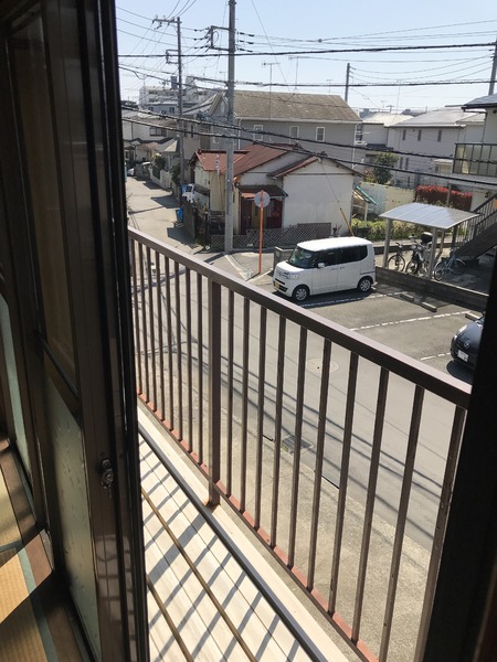 第２峰尾荘 ベランダ