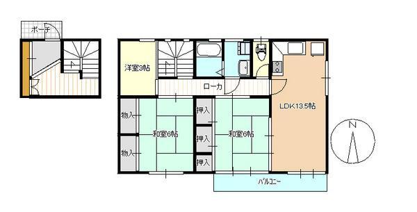 竹田貸室 間取り