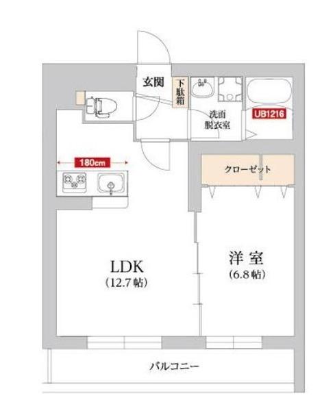 トレリッシュ湘南 間取り