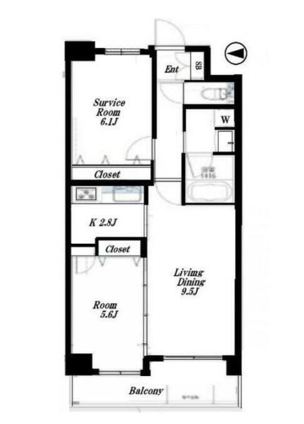 Ａ-ＨＯＵＳＥ茅ヶ崎 間取り