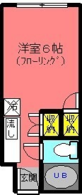 ハイツＴ＆Ｆ 間取り
