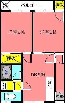 メゾン第２こぶし 間取り