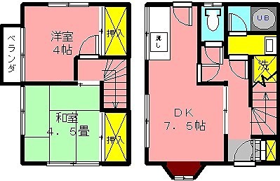 京都府舞鶴市余部下 間取り