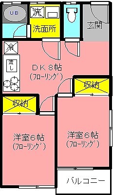 ＳＷＡＮＳ亀岩 間取り