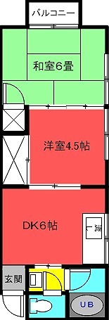 ハイツ若宮 間取り