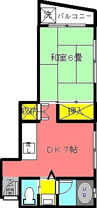スカイコートマンションヴィンテージ 間取り