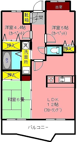 エクセレント伊佐津 間取り