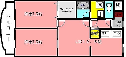 シークシャトレ 間取り